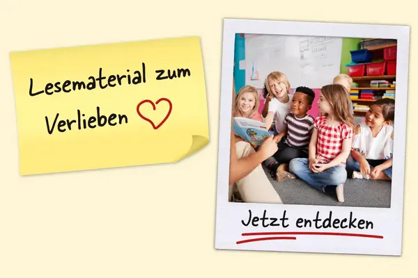 Banner: Lesematerial zum Verlieben